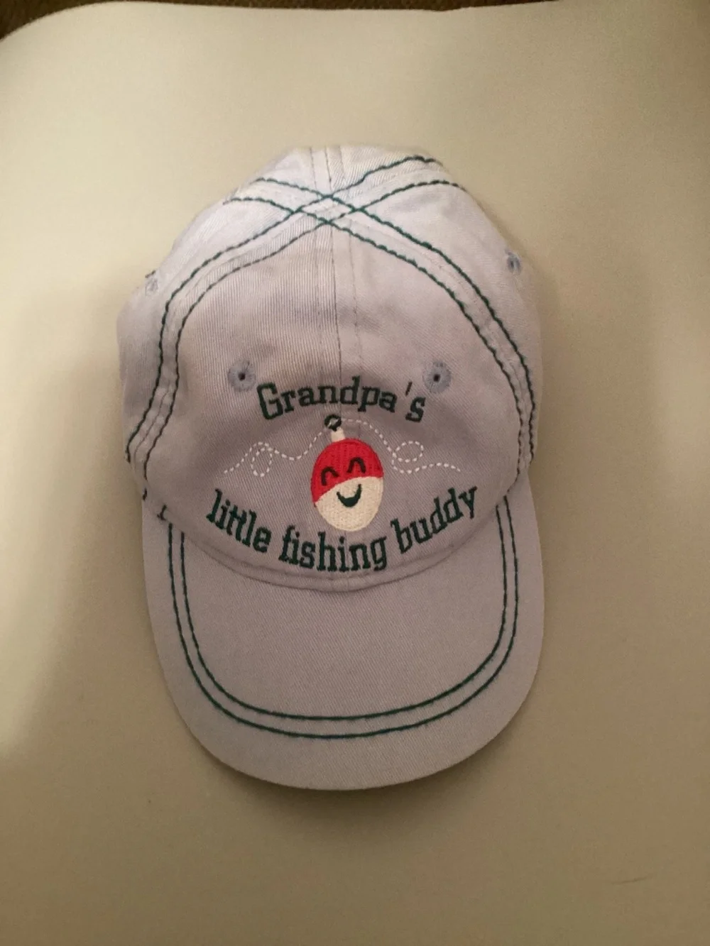Grandpa’s Little Fishing Buddy cap (Infant)